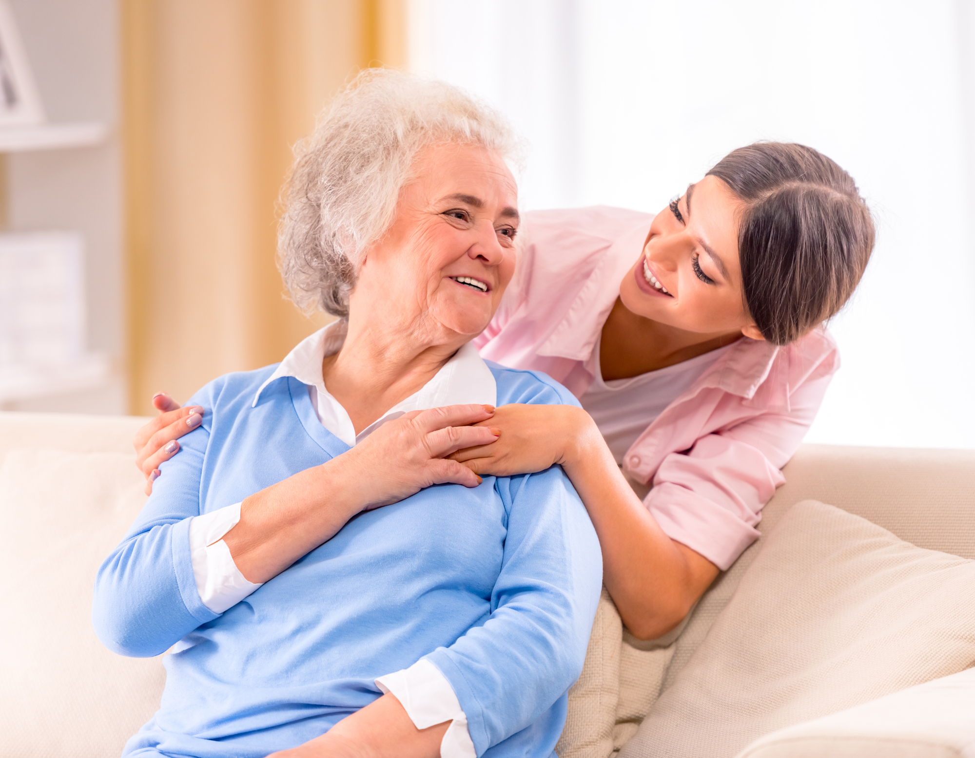 Home Care Of Senior Lady